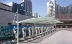 红河膜结构停车棚