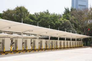 红河膜结构停车棚