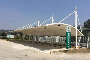 红河膜结构停车棚